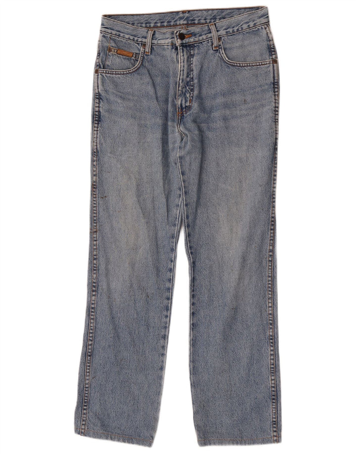 Jeans dritti da uomo Wrangler Texas W31 L29 cotone blu