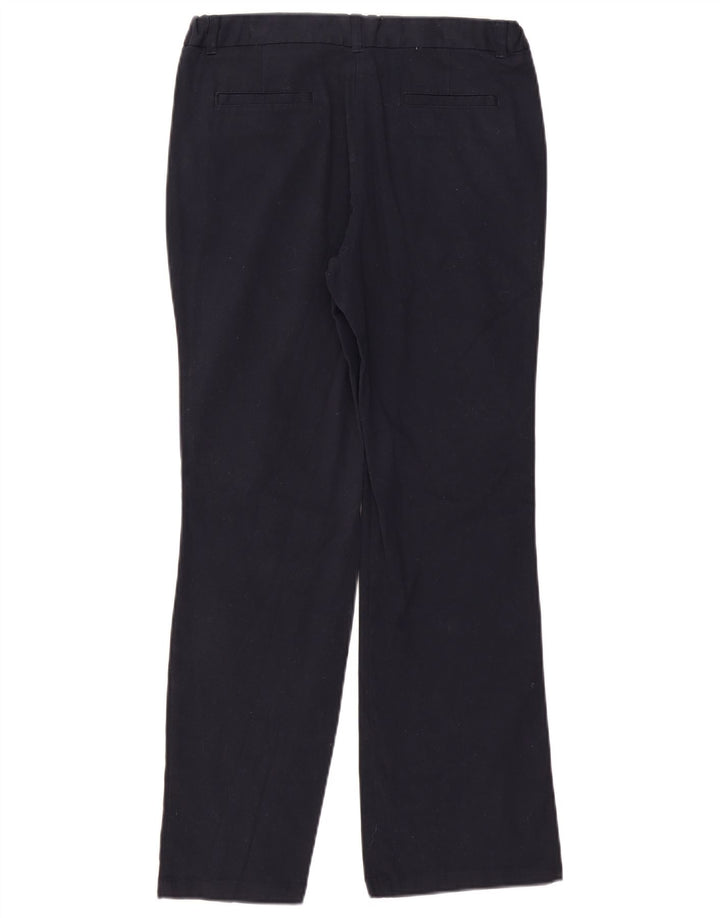 Pantaloni chino dritti da ragazzo IZOD 15-16 anni W30 L29 cotone blu navy
