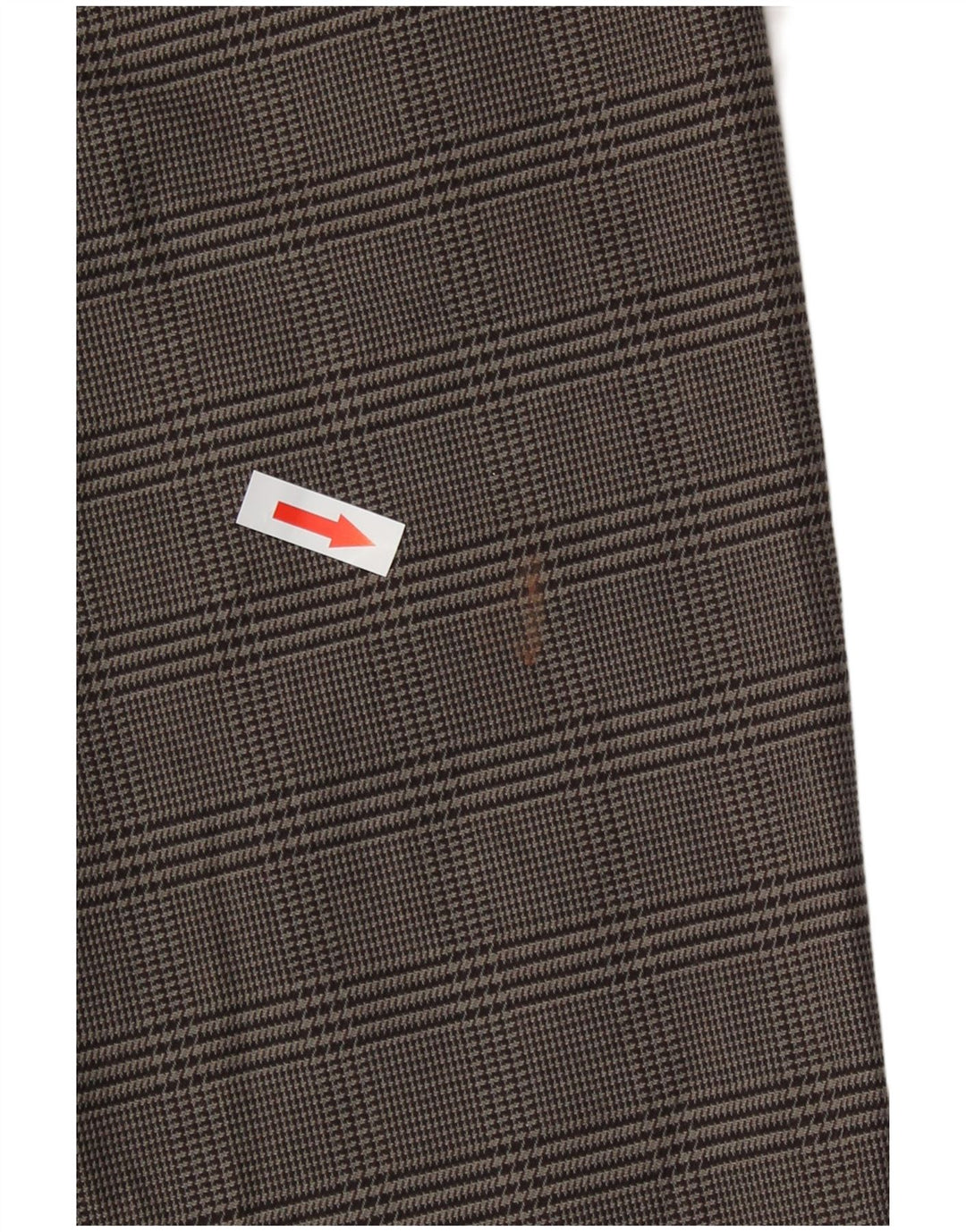 Pantaloni casual dritti da donna Dockers W28 L30 pied de poule marroni