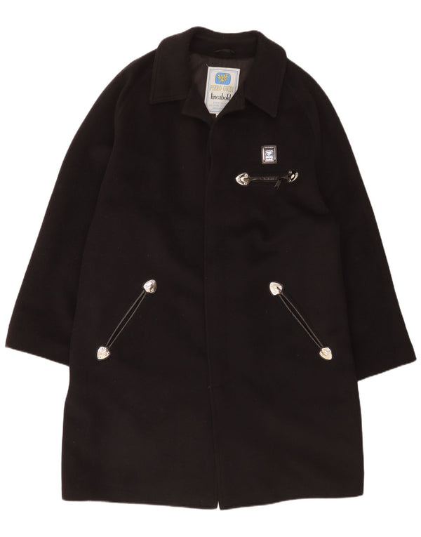 Cappotto da uomo Piero Guidi UK 44 2XL Lana nera