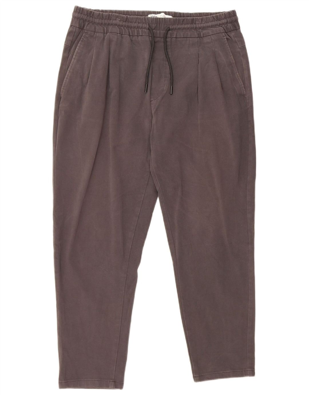 Pantaloni corti da uomo Zara W32 L25 in cotone grigio