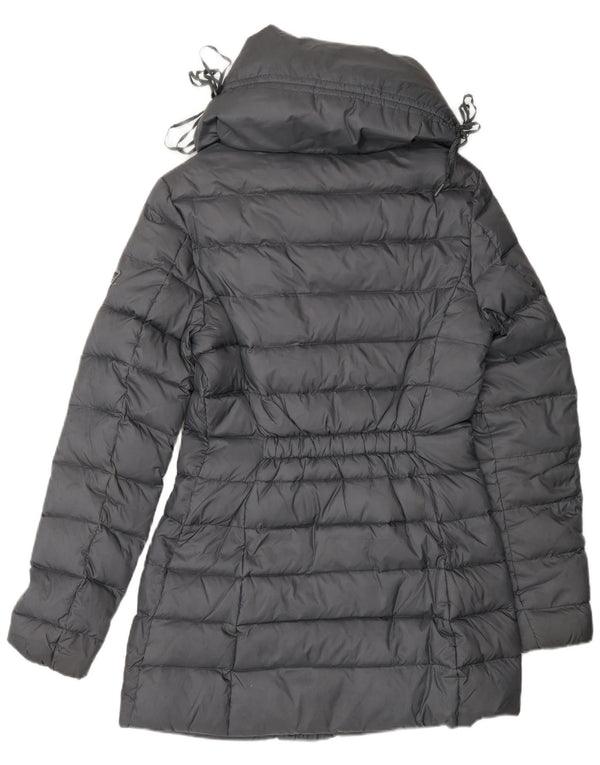 Cappotto imbottito da donna GUESS UK 6 XS poliestere grigio