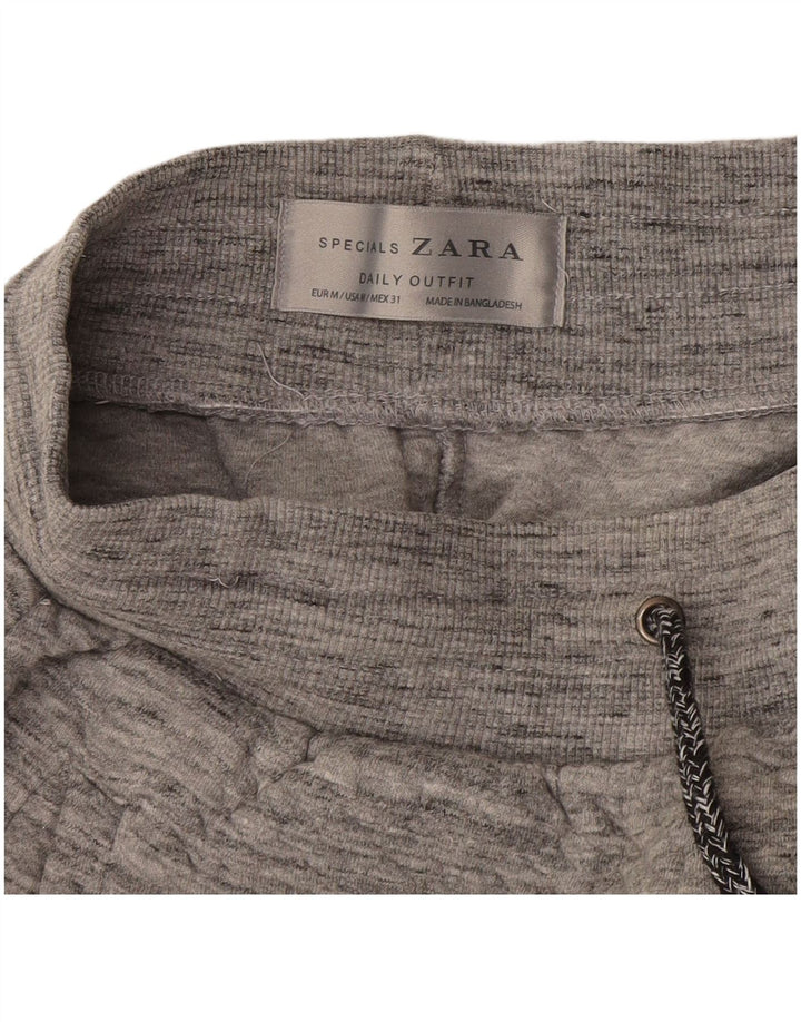 Pantaloni da tuta da uomo Zara Joggers grigio medio chiazzato