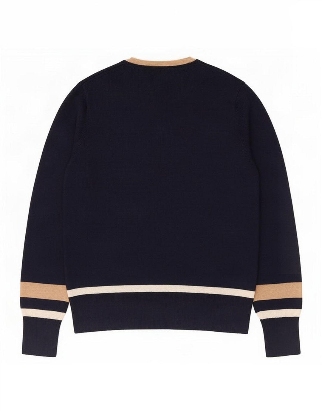 Maglione maglione con scollo a V da donna Marks & Spencer UK 12 medio blu navy