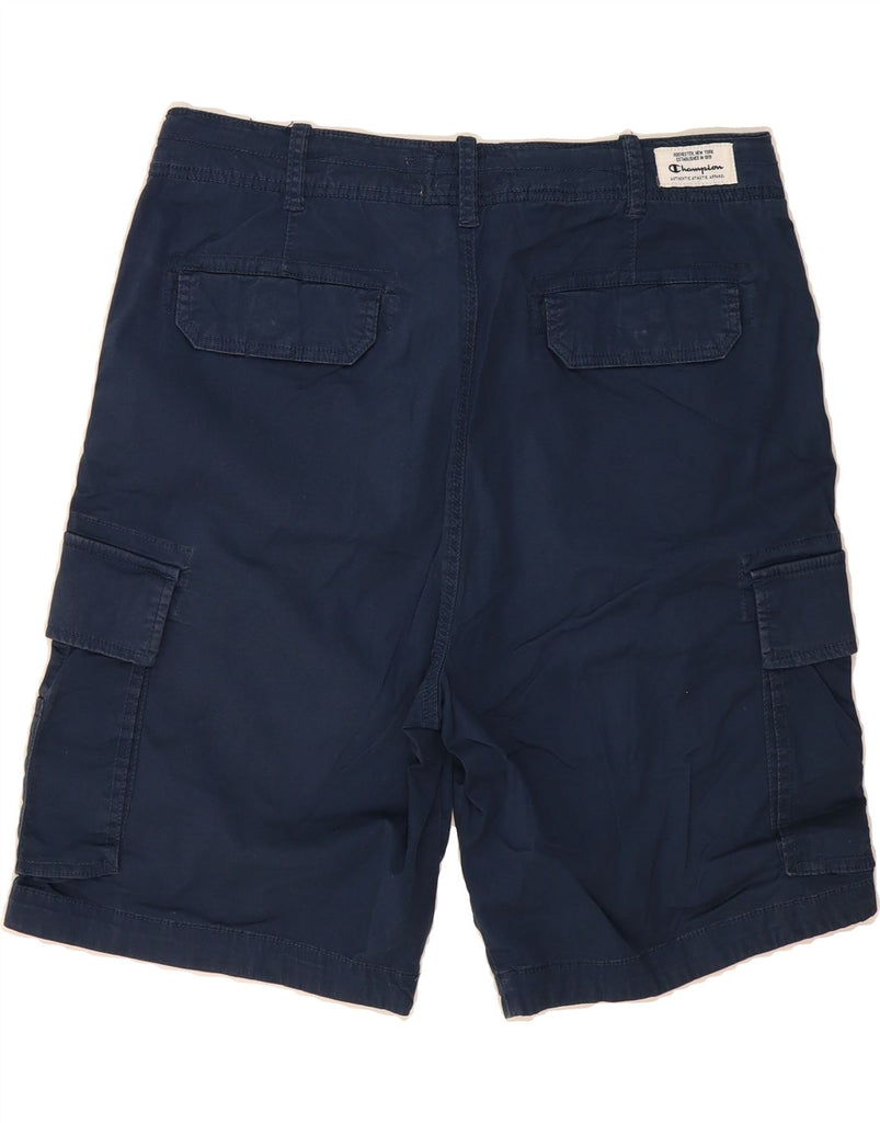 CHAMPION Mens Cargo Shorts 2XL W39  Navy Blue Cotton Vintage Champion and Second-Hand Champion from Messina Hembry 