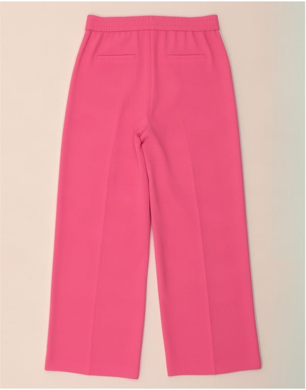 Pantaloni casual da donna Marks & Spencer UK 14 Large W36 L29 Pink Colourblock