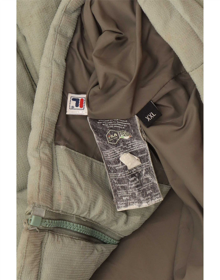 Giacca imbottita da uomo The North Face UK 44 2XL Verde poliammide
