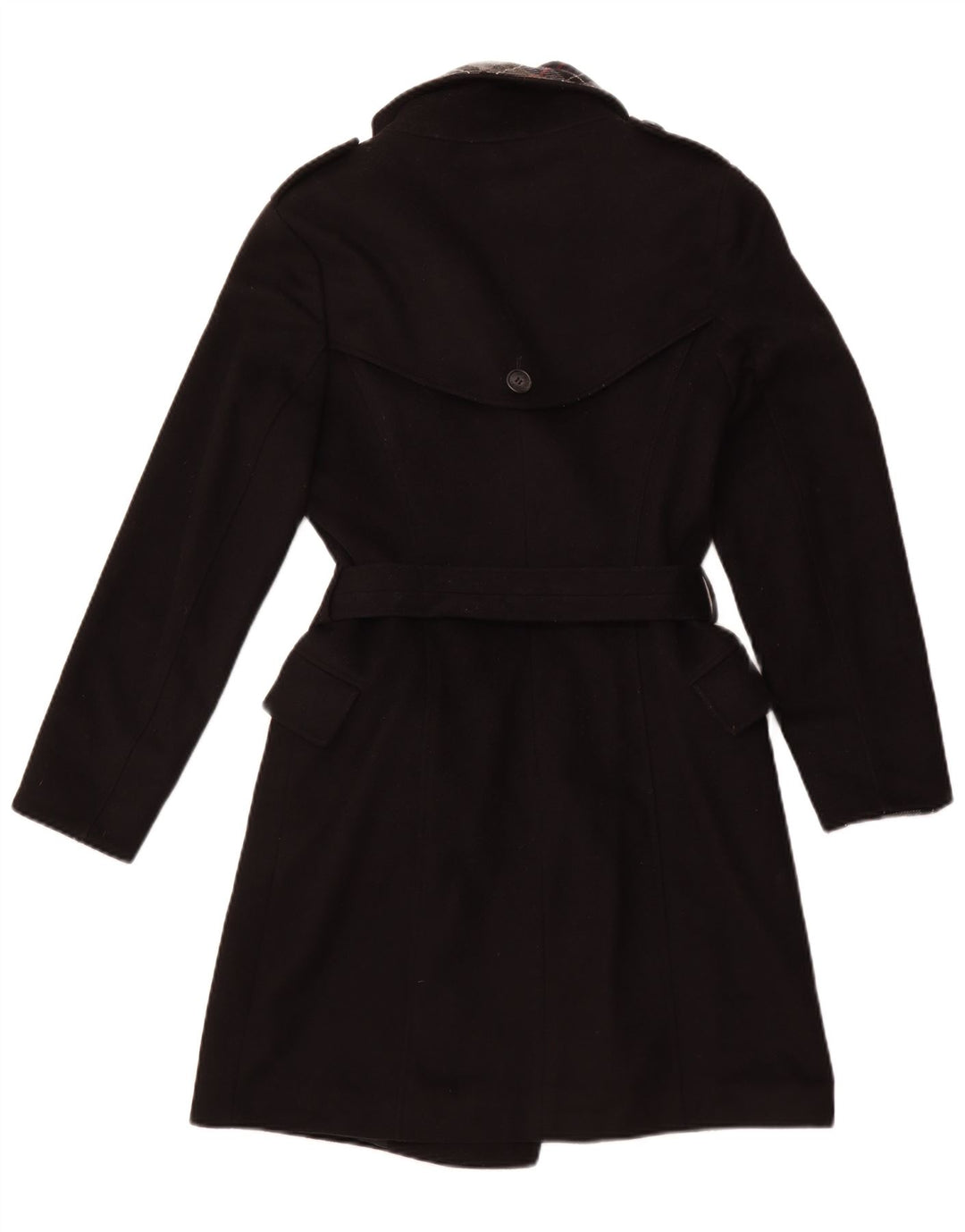 Trench da donna Barbour UK 8 piccolo in lana nera