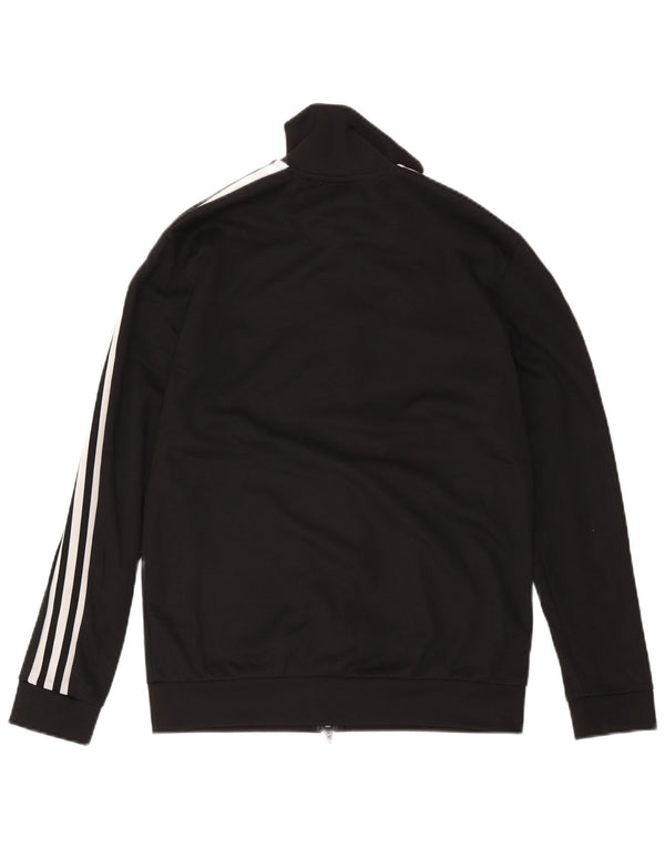 Giacca da ginnastica da uomo Adidas Small nera in poliestere