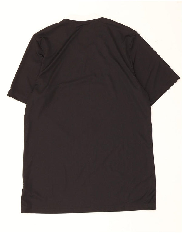 T-shirt Adidas Aeroready da uomo, grande, color block nero
