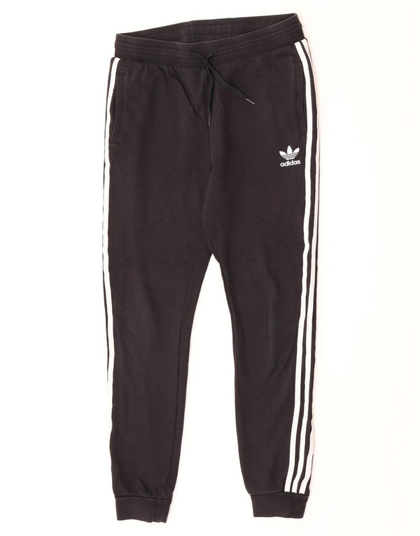 Pantaloni della tuta da ragazzo Adidas Joggers 13-14 anni in cotone nero