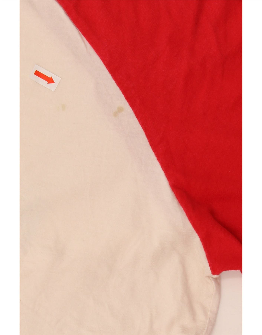 T-shirt grafica da uomo Asics Top XL in cotone color block bianco