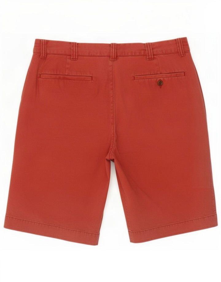 J. Pantaloncini chino da uomo Crew medi W31 Rosso Cotone
