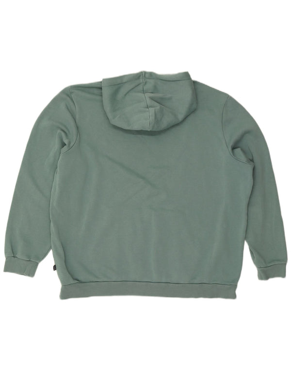 Felpa con cappuccio da uomo Puma 2XL in cotone blu