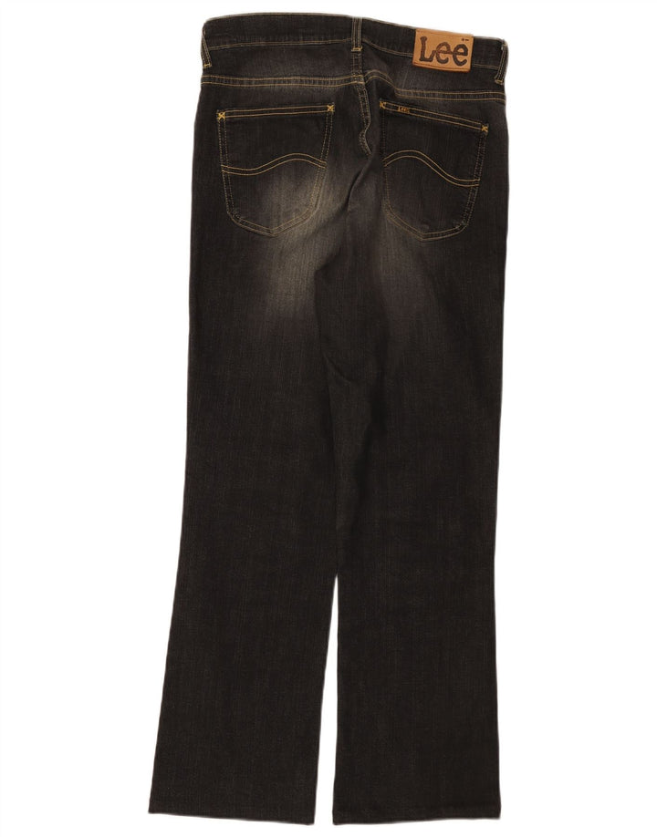 Jeans dritti Lee REED da uomo W32 L28 poliestere nero