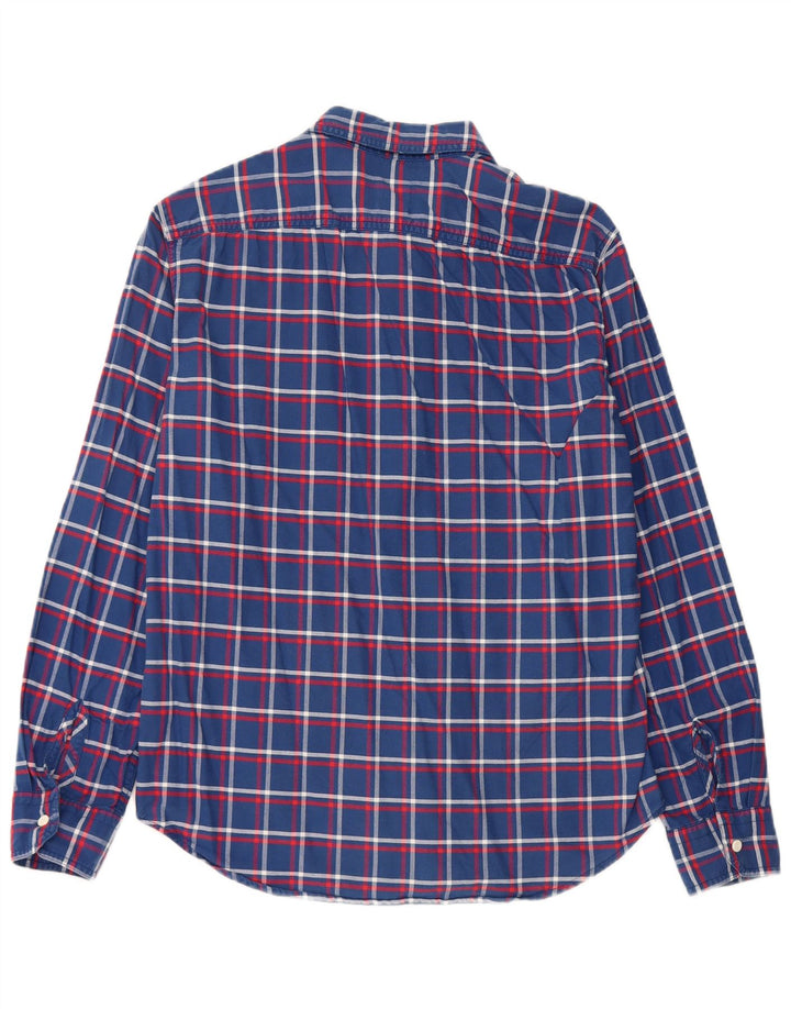 Camicia Levi's da uomo vestibilità standard in cotone a quadri blu medio
