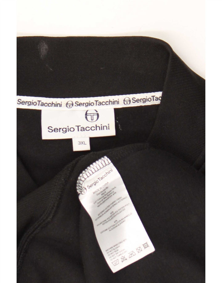 Giacca sportiva senza maniche da uomo Sergio Tacchini 3XL poliestere nero
