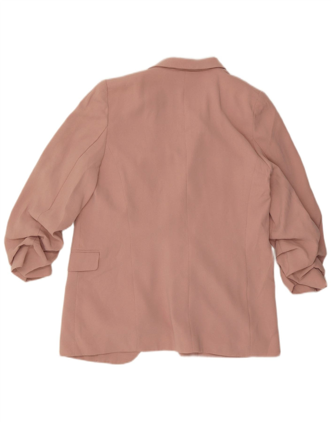 Giacca Marks & Spencer da donna Open Blazer UK 12 Poliestere rosa medio