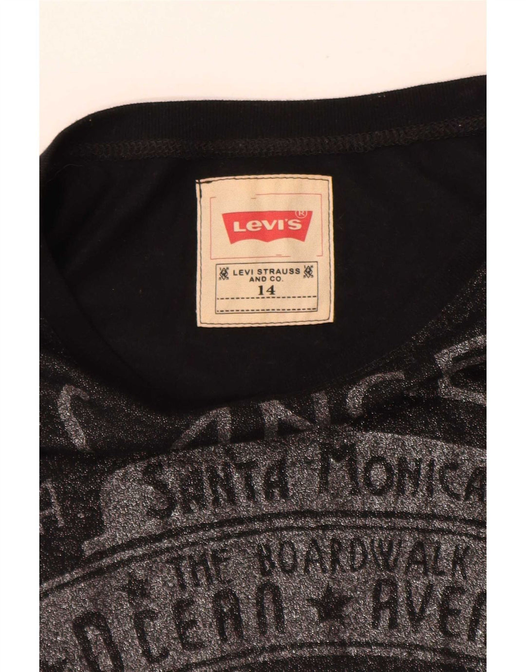 Felpa grafica per ragazze Levi's, 13-14 anni, grigia