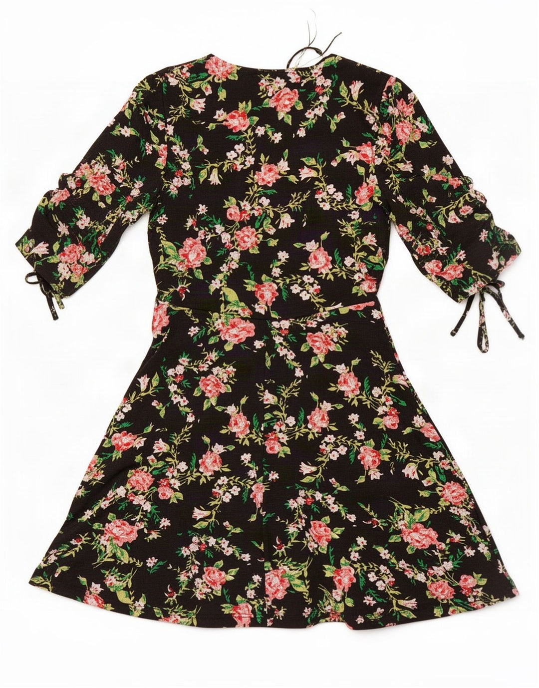Abito a trapezio da donna Topshop UK 8 piccolo poliestere nero