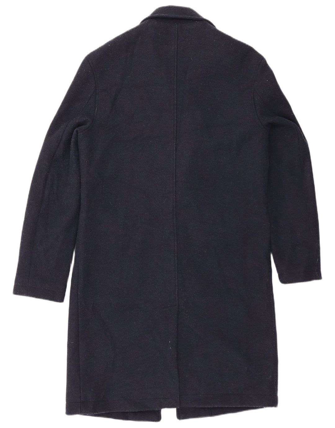 Cappotto da uomo Zara UK 36 piccolo poliestere blu navy
