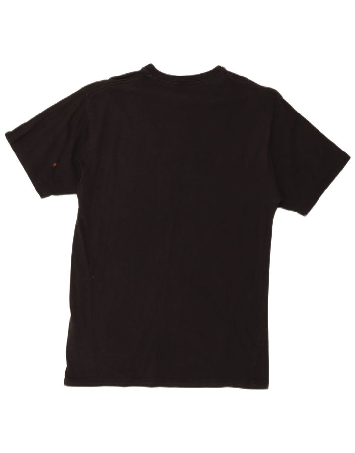 VANS Mens Classic Fit Graphic T-Shirt Top Medium Black Cotton