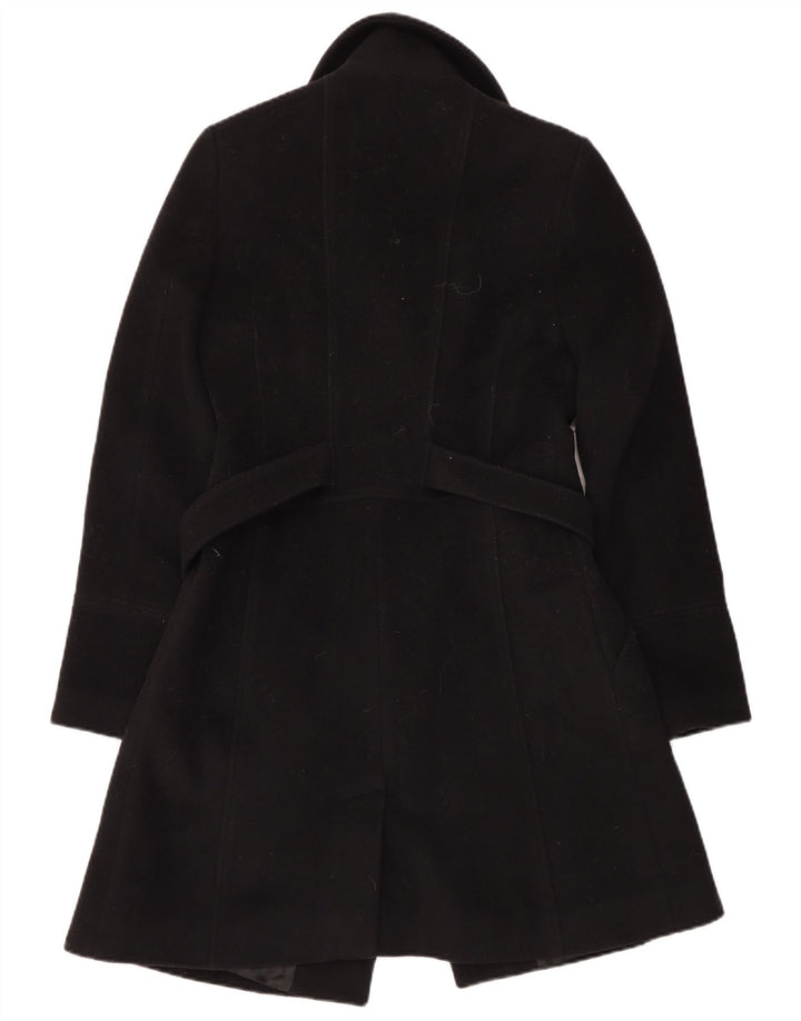 Reiss Cappotto oversize da donna UK 10 piccolo in lana nera