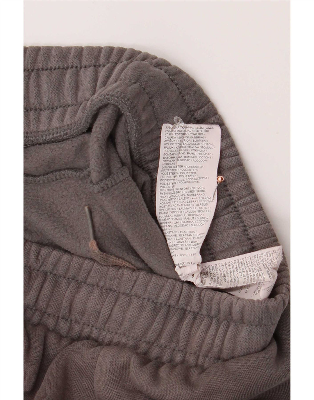 Pantaloni da tuta da uomo Puma Joggers in cotone grigio medio