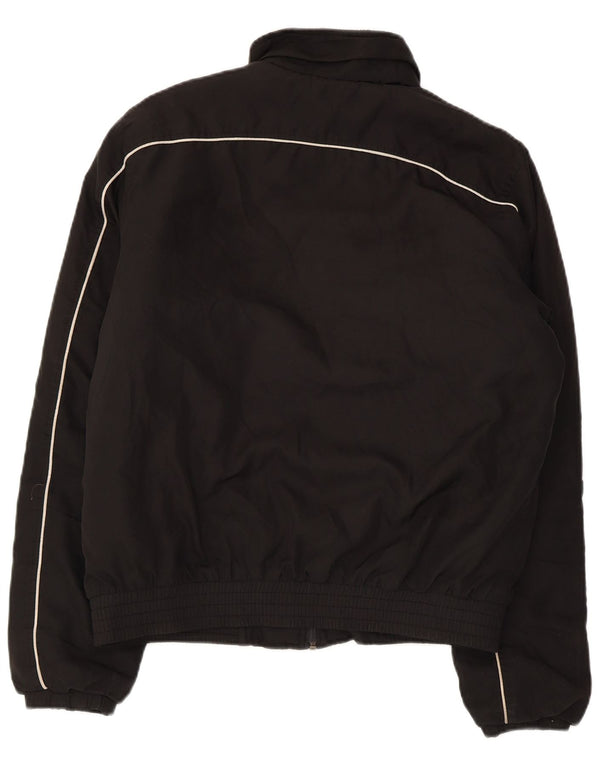 Giacca da ginnastica ASICS da uomo, media, nera, in poliestere