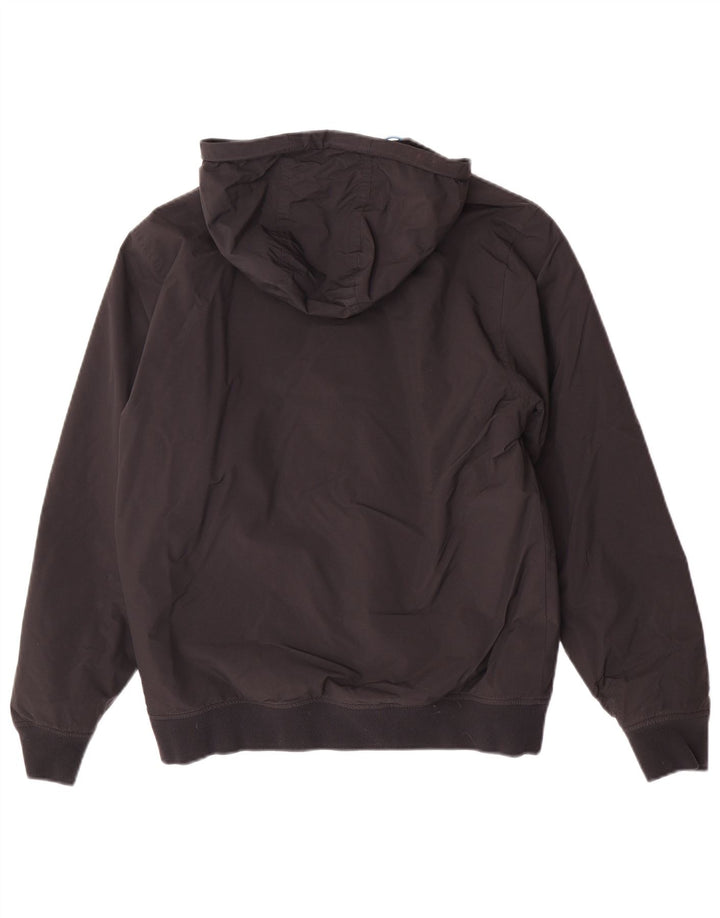 Bomber con cappuccio da uomo Fred Perry UK 36 Small Nero Poliammide
