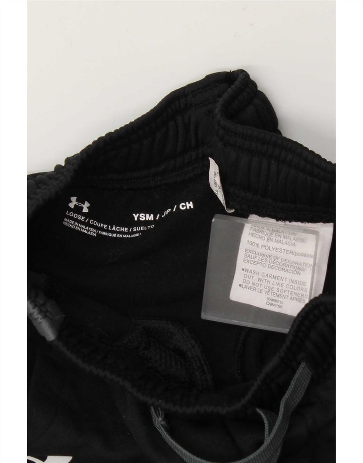 Pantaloni da tuta da ragazzo Under Armour 7-8 anni Small Black Colourblock