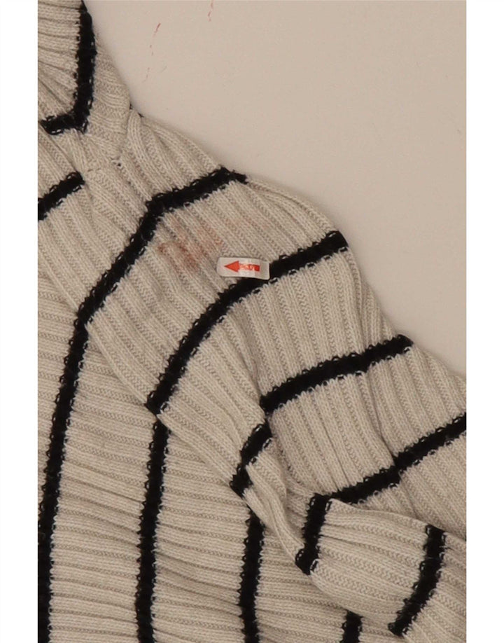 Maglione maglione girocollo da donna Marks & Spencer UK 12 medio bianco sporco