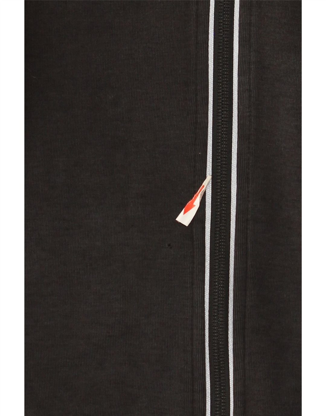 Maglione con cappuccio e zip Adidas da uomo grande in cotone nero