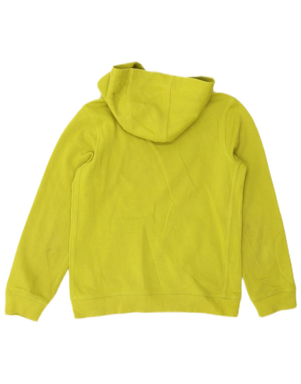 Felpa con cappuccio da ragazzo Nike 10-11 anni cotone giallo medio