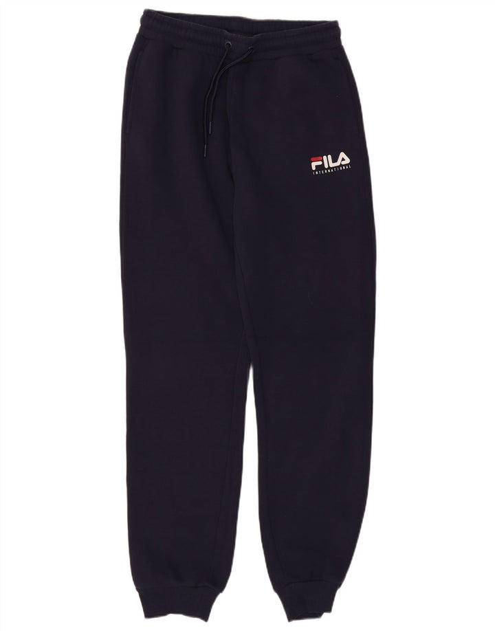 Fila Pantaloni da tuta da uomo Joggers Small Blu Navy Cotone