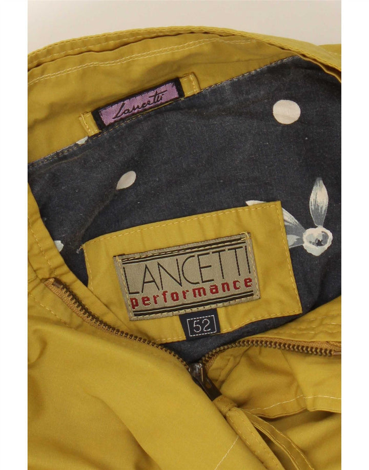 Giubbotto Bomber Uomo Lancetti IT 52 XL Giallo