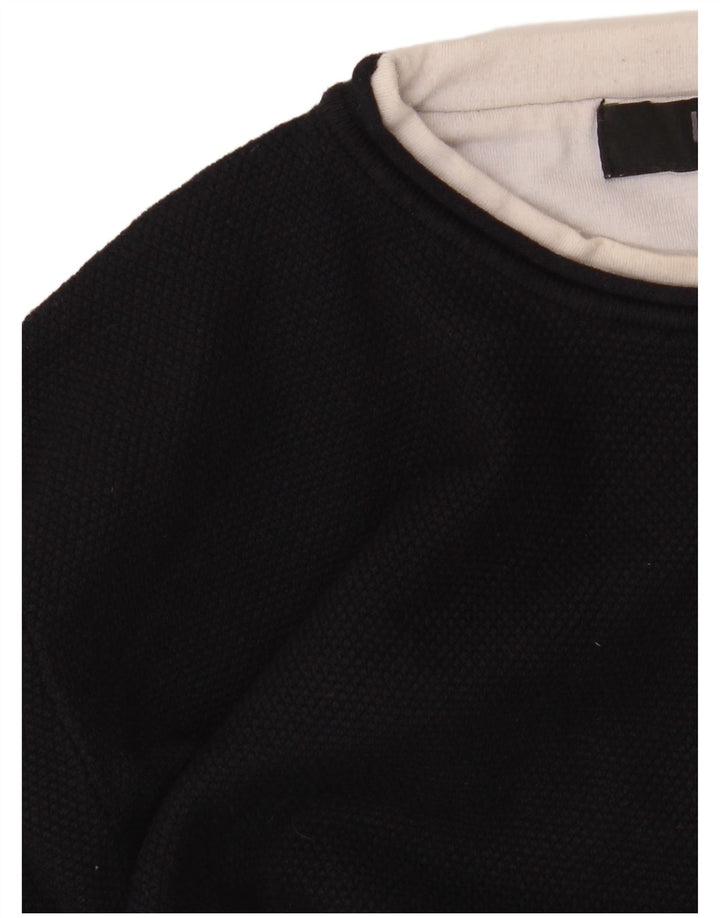 Liu Jo Uomo Small Blu Navy Viscosa