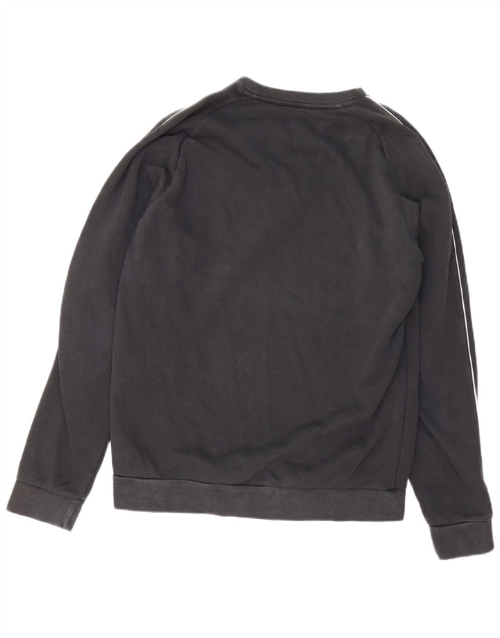 Felpa Adidas Uomo Maglione Medio Nero Cotone