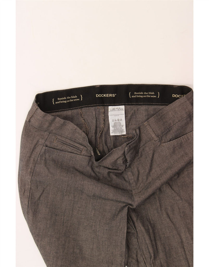 DOCKERS Womens Straight Casual Trousers US 16 2XL W39 L28 Brown Cotton Vintage Dockers and Second-Hand Dockers from Messina Hembry 