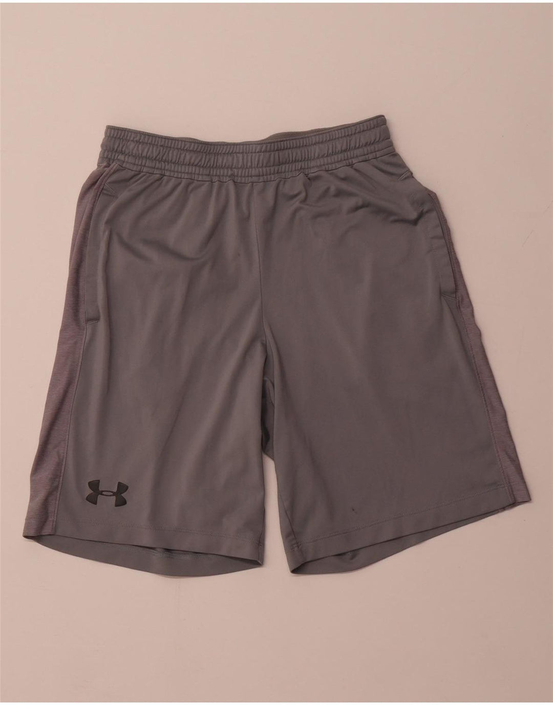 Pantaloncini sportivi da uomo UNDER ARMOUR Heat Gear Small Grey Colourblock