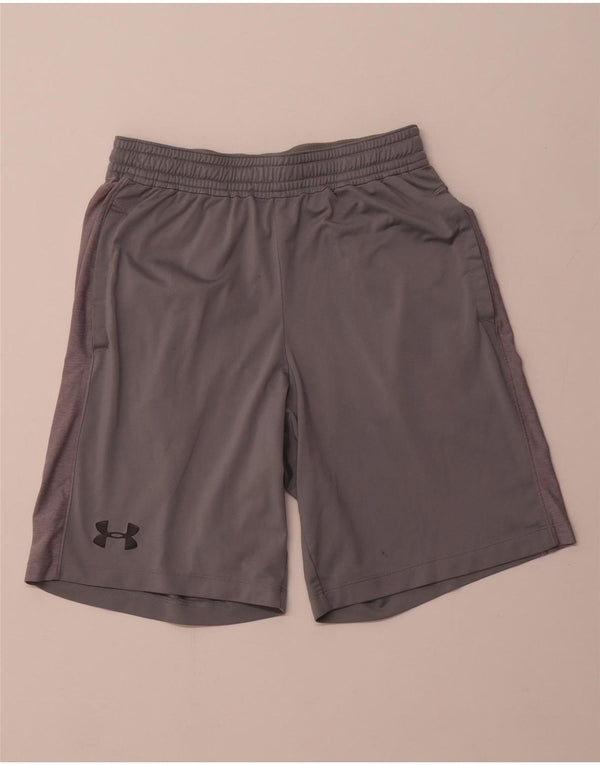 Pantaloncini sportivi da uomo UNDER ARMOUR Heat Gear Small Grey Colourblock