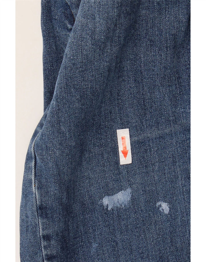 Jeans affusolati da uomo Marks & Spencer W32 L29 cotone blu