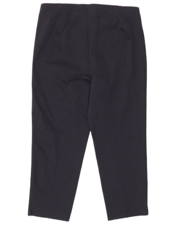 Pantaloni corti da donna Marks & Spencer UK 12 medi W30 L22 Blu navy