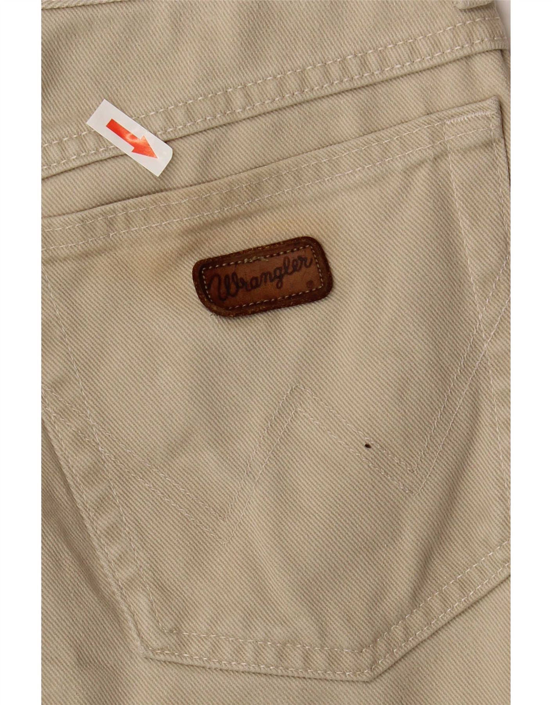 Jeans dritti da uomo Wrangler W28 L29 Beige