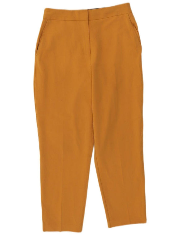 Pantaloni corti da donna Petite Slim Topshop UK 8 piccoli W27 L23 gialli