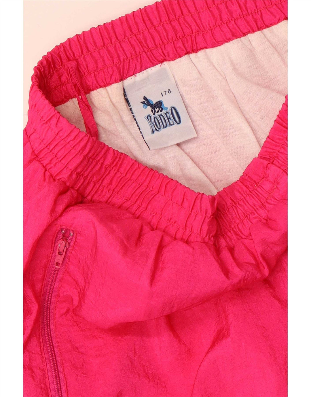 Pantaloni da tuta da donna Rodeo Joggers UK 14 Nylon rosa medio