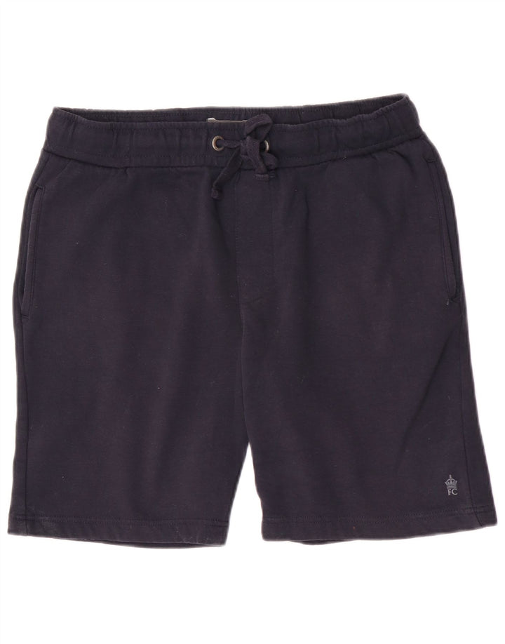 Pantaloncini sportivi da uomo French Connection grandi in cotone blu navy