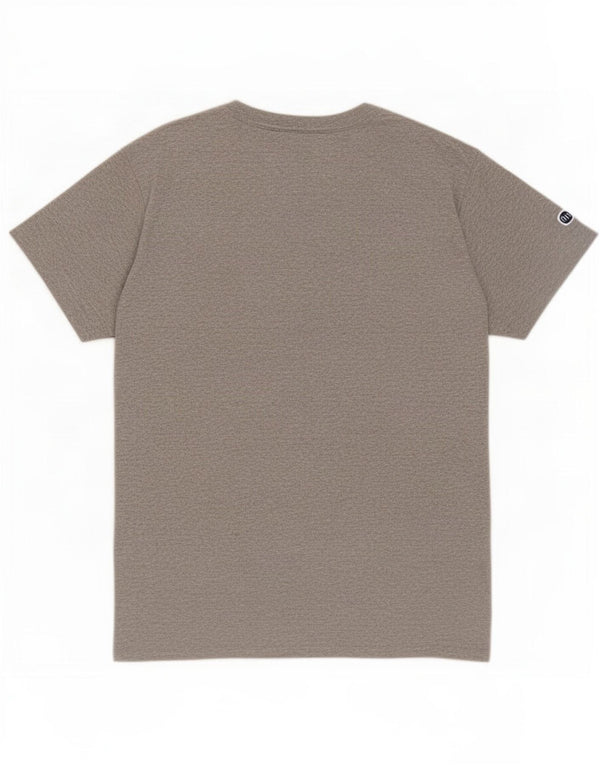 T-shirt grafica da uomo Champion Top grigio medio