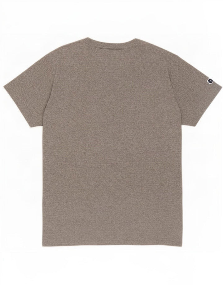 T-shirt grafica da uomo Champion Top grigio medio