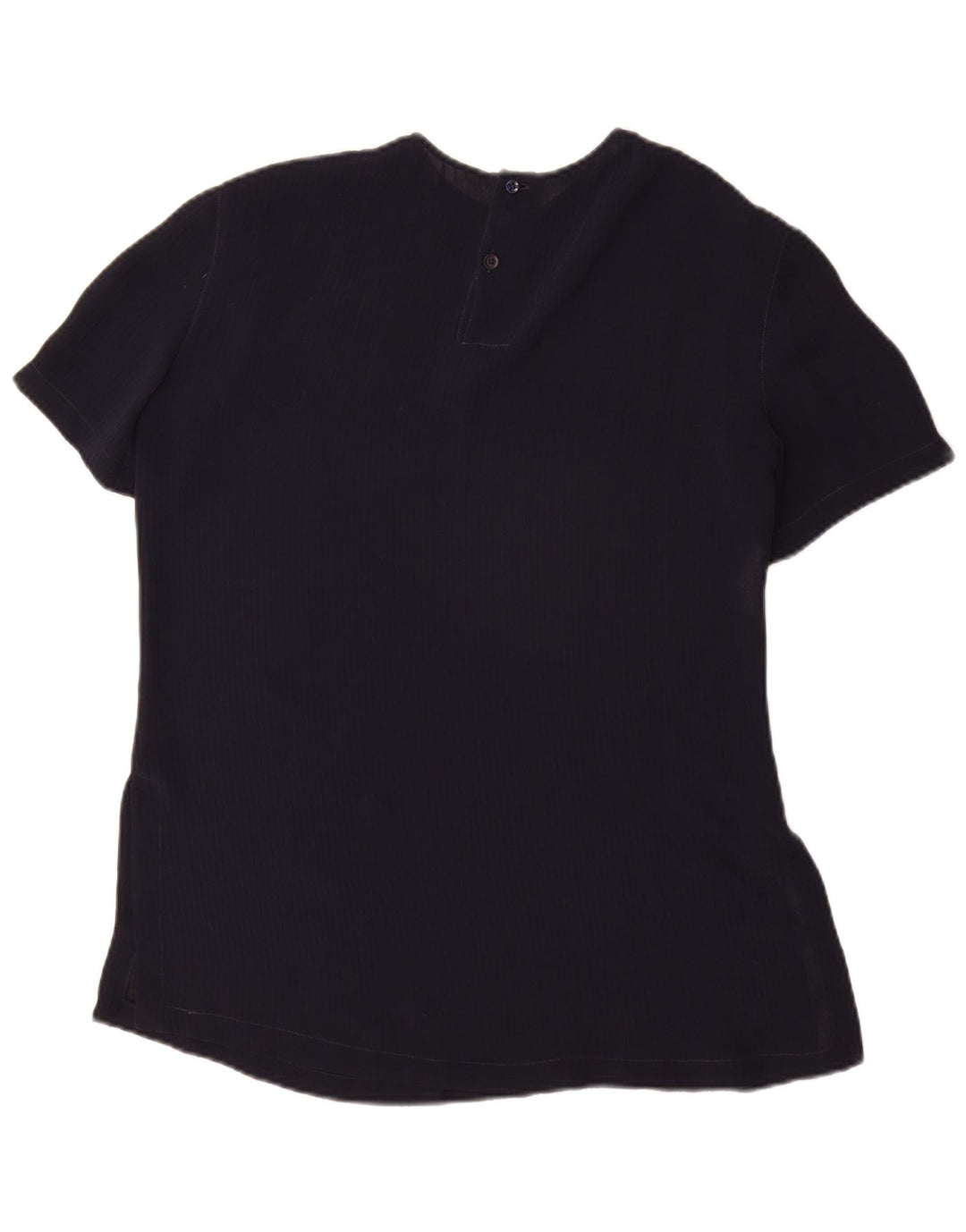 EMPORIO ARMANI Camicetta da donna Top UK 12 Medio Blu Navy